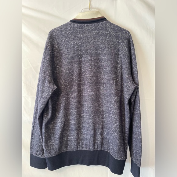 SEAN JOHN Mixed Patch Cowl Neck Sweater EUC - Picture 6 of 6